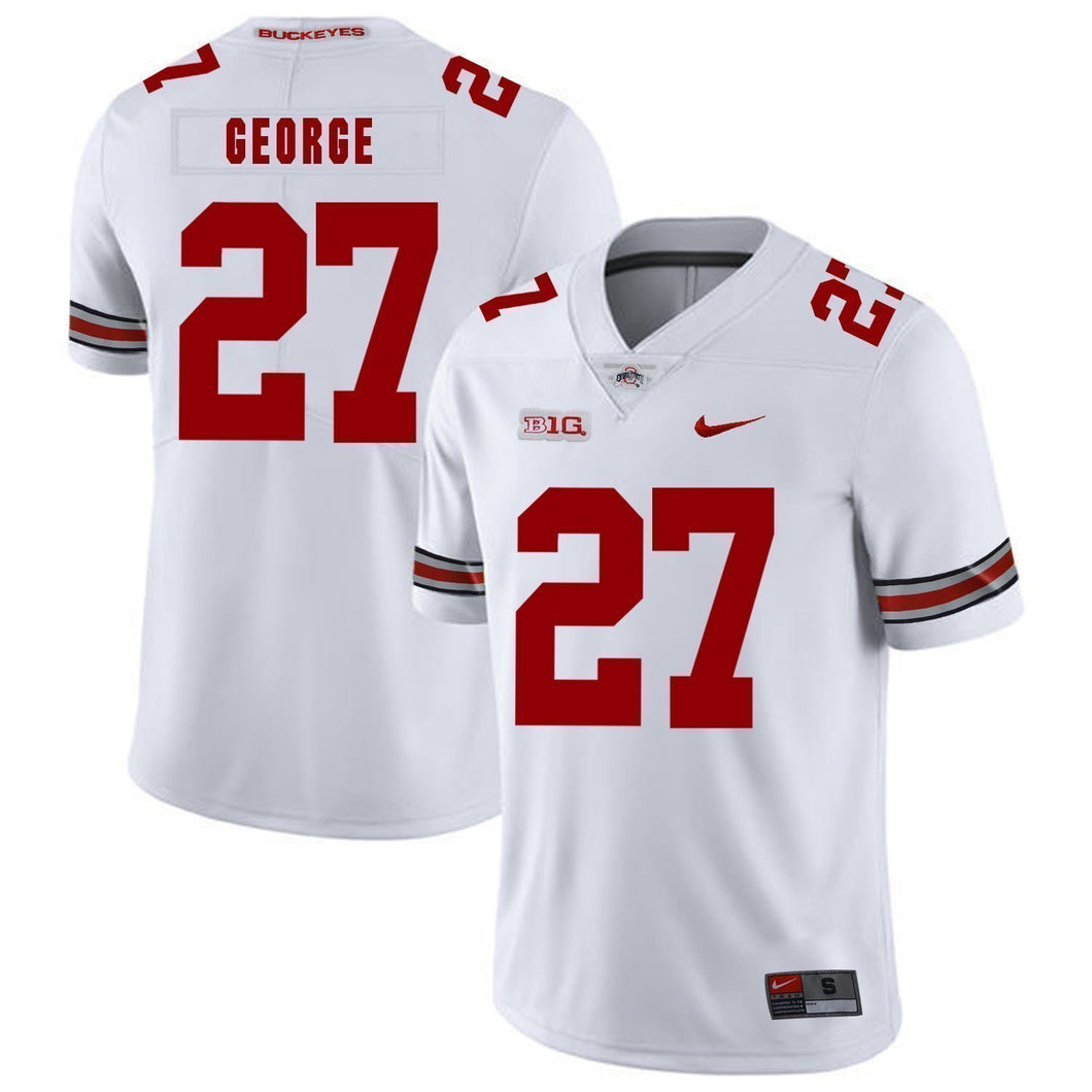 Eddie George Ohio State Buckeyes Football Jersey 2019 - White