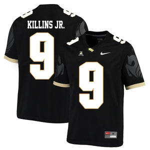 Adrian Killins Jr UCF Knights Football Jersey 2019 Black