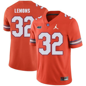 Adarius Lemons Florida Gators Football Jersey 2019 - Orange