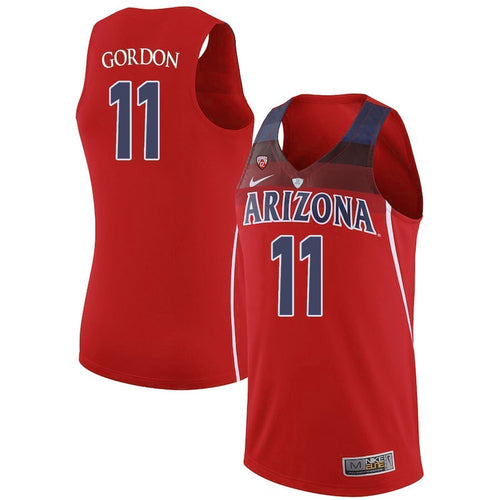 Aaron Gordon Arizona Wildcats Basketball Jersey 2019-Red