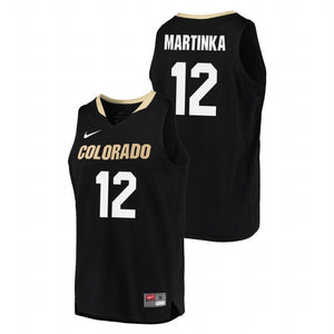 AJ Martinka Colorado Buffaloes Basketball Jersey 2019 - Black