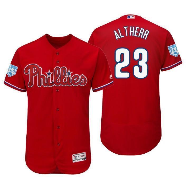 Aaron Altherr Philadelphia Phillies 2019 Spring Training Baseball Player Jersey 2019