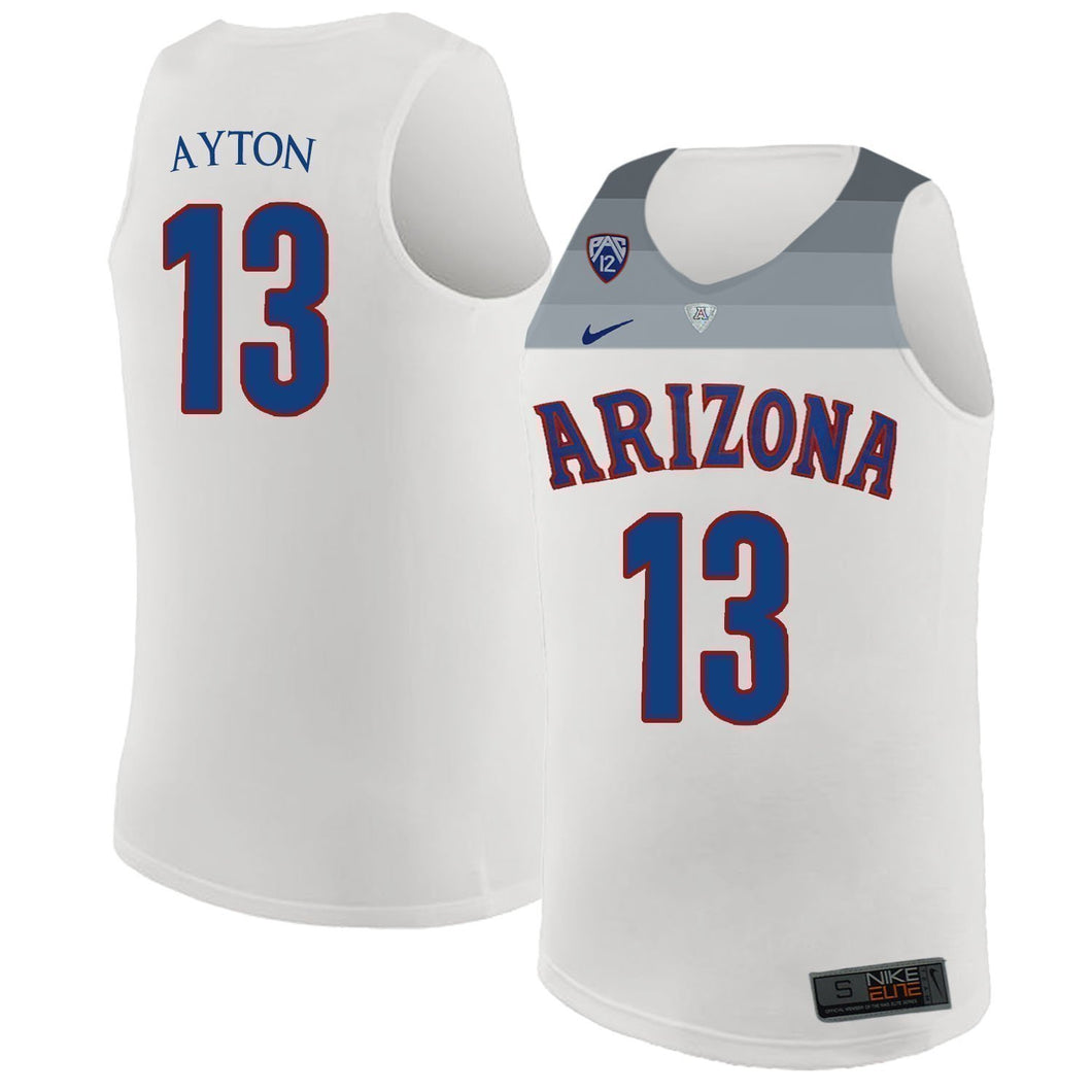 Deandre Ayton Arizona Wildcats Basketball Jersey 2019-White