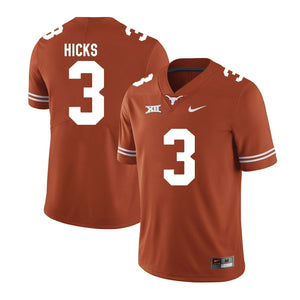 Jordan Hicks Texas Longhorns Football Jersey 2019 - Orange