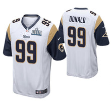 Load image into Gallery viewer, Aaron Donald Los Angeles Rams Super Bowl LIII Game Jersey 2019