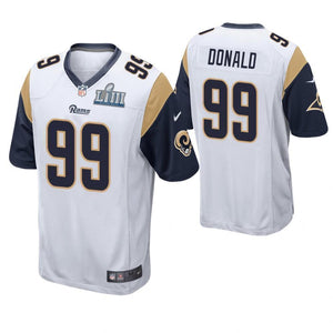 Aaron Donald Los Angeles Rams Super Bowl LIII Game Jersey 2019