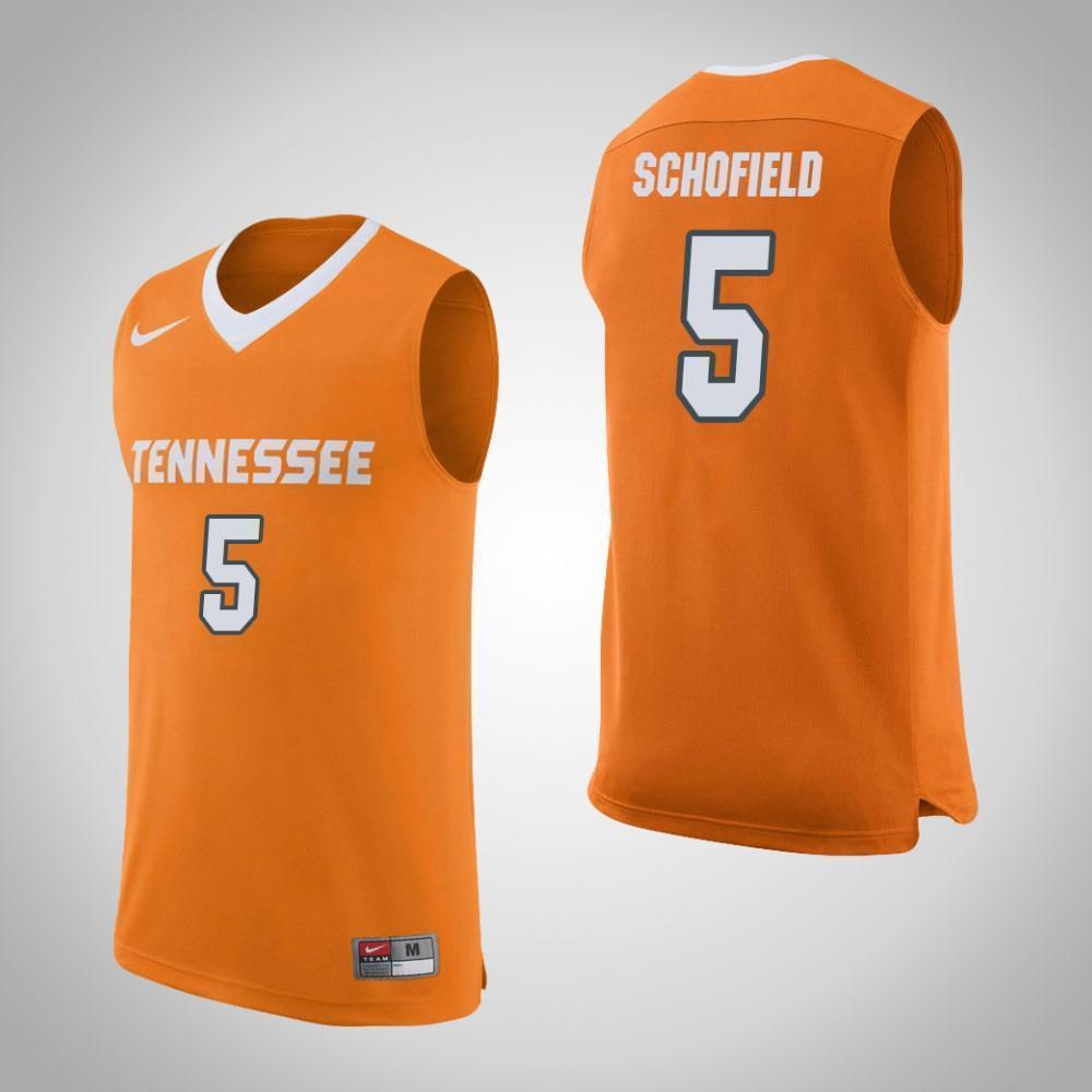 Admiral Schofield Tennessee Volunteers Basketball Jersey 2019-Orange