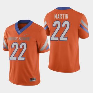 Doug Martin Boise State Broncos Football Jersey 2019 - Orange