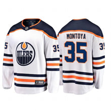 Load image into Gallery viewer, Al Montoya Edmonton Oilers Player Swingman Jersey 2019