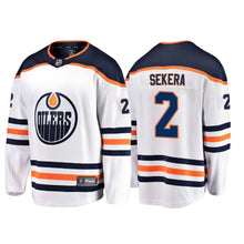Load image into Gallery viewer, Andrej Sekera Edmonton Oilers Player Swingman Jersey 2019