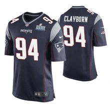 Load image into Gallery viewer, Adrian Clayborn New England Patriots Super Bowl LIII Game Jersey 2019