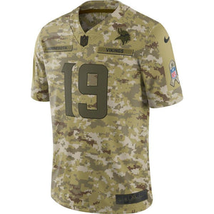 Adam Thielen Minnesota Vikings Game Jersey 2019 Camo