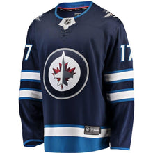 Load image into Gallery viewer, Adam Lowry Winnipeg Jets Player Swingman Jersey 2019