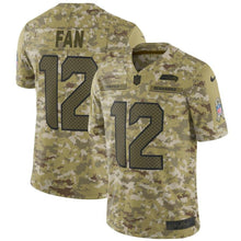 Load image into Gallery viewer, 12s Seattle Seahawks Game Jersey 2019 Camo