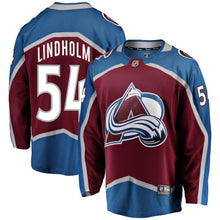 Load image into Gallery viewer, Anton Lindholm Colorado Avalanche Player Swingman Jersey 2019