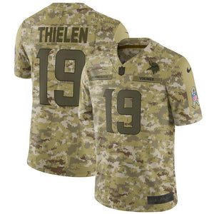 Adam Thielen Minnesota Vikings Game Jersey 2019 Camo