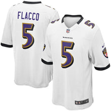 Load image into Gallery viewer, Joe Flacco Baltimore Ravens Game Jersey 2019