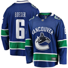 Load image into Gallery viewer, Brock Boeser Vancouver Canucks Player Swingman Jersey 2019