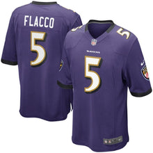 Load image into Gallery viewer, Joe Flacco Baltimore Ravens Game Jersey 2019